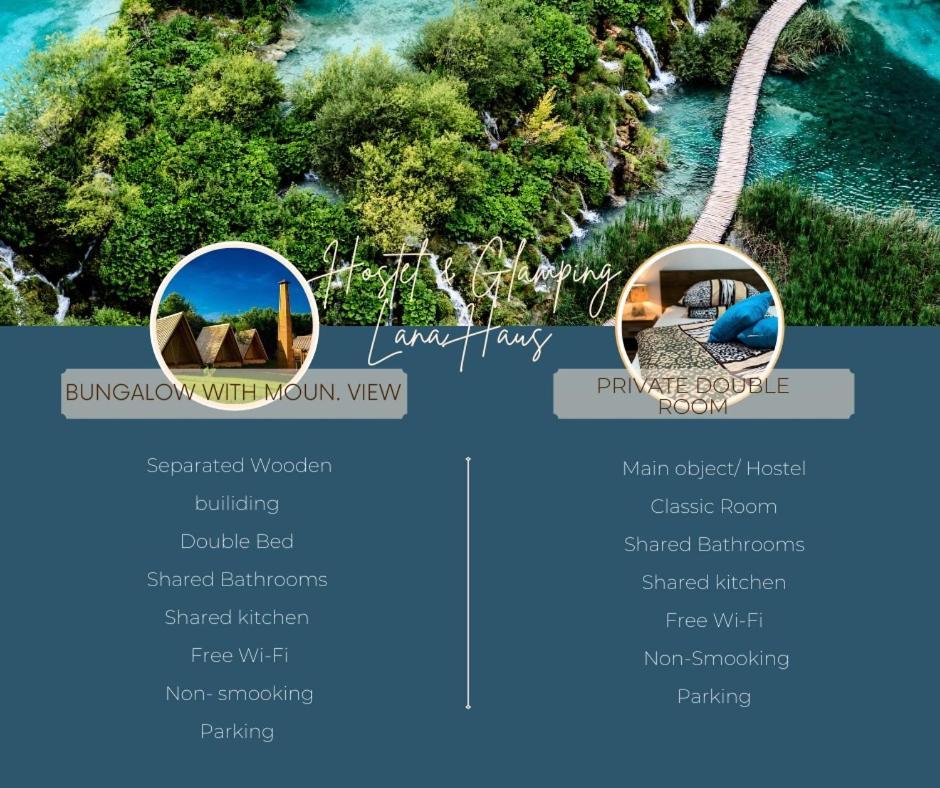 Rooms & Glamping Lana Haus Licko Petrovo Selo Εξωτερικό φωτογραφία